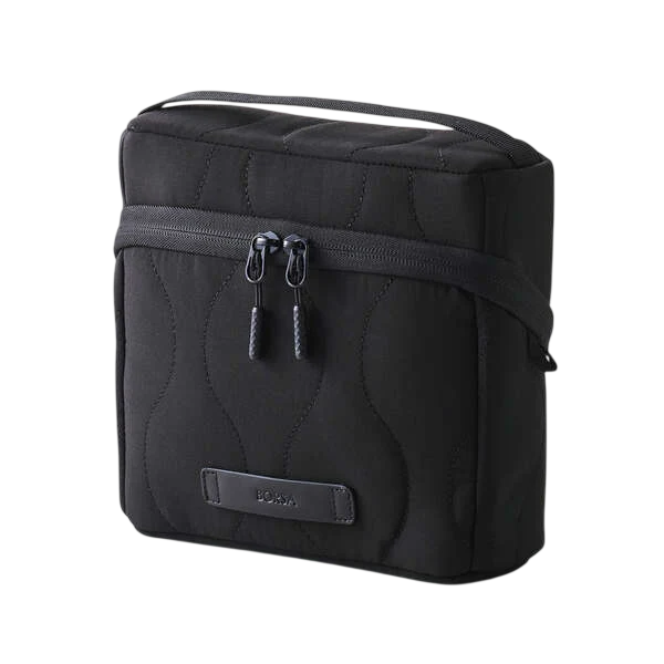 Elecom BMA-QTGPSBK Quilted Gadget Pouch, Stand Type