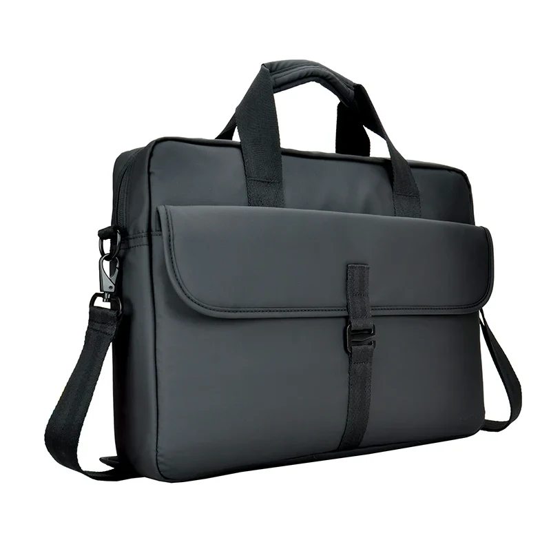AGVA EV075Blk EVOL Krispo 15.6″ Laptop Briefcase - Black
