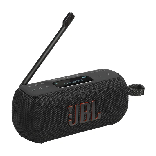JBL Tuner 3 Portable DAB/DAB+/FM Radio and Bluetooth Speaker with JBL Pro Sound and up to 15 hours of Battery - Life