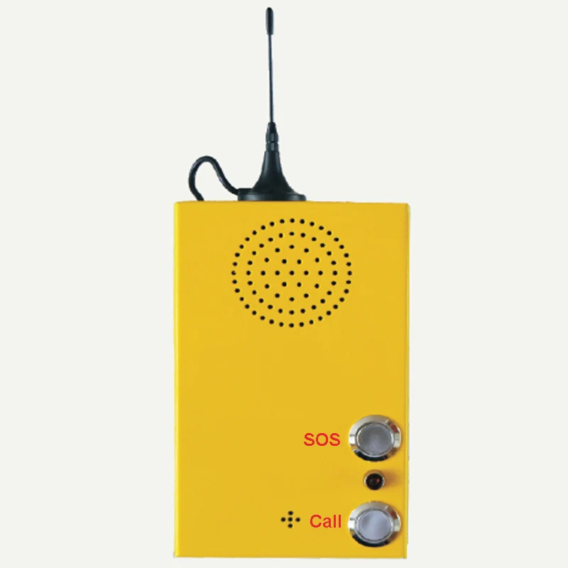 G3 QUAD Band GSM One-Click Calling Alarm System with SOS Key Phone & Two-way Talk in Emergency Help