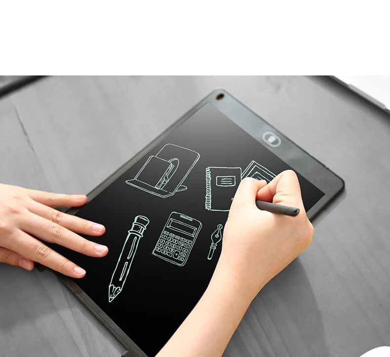 12inch Magnetic Handwriting Board for Writing Calligraphy Painting Calculus Draft with 1 Key Erase