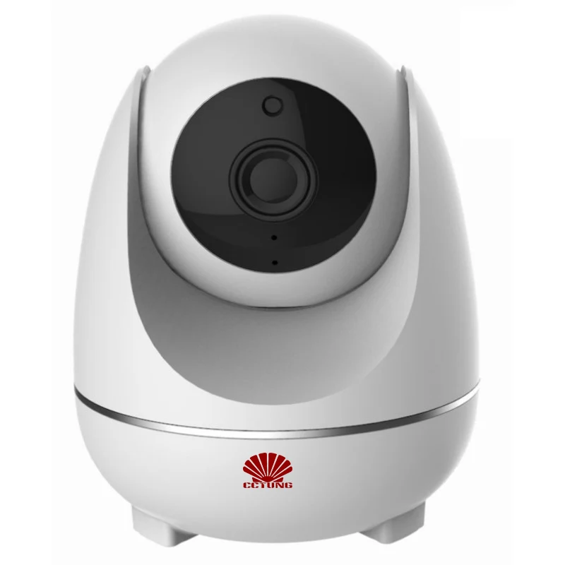 Smart WIFI PTZ HD IP 360 Degree Camera with Auto Tracking Monitoring for Moving Objects Alert Push