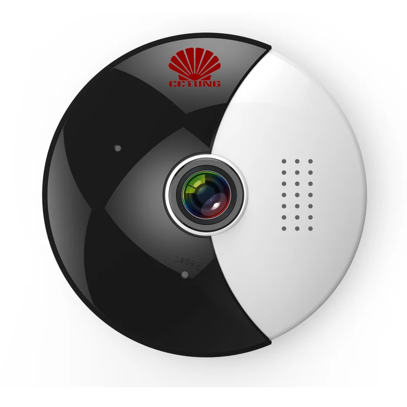 360 Moon VR Panoramic WIFI 1.3MP IP Camera with Dual Stream Live Image Video Monitored by Free APP