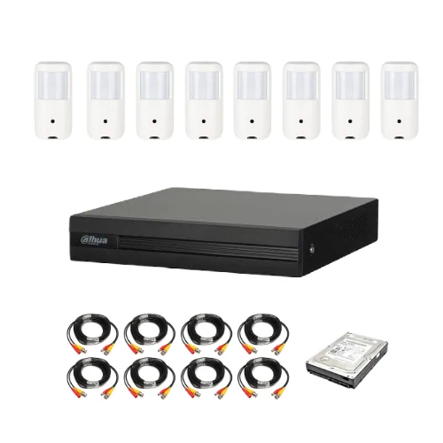 Dahua 8 Channel Hidden Pinhole DIY CCTV system, 500GB