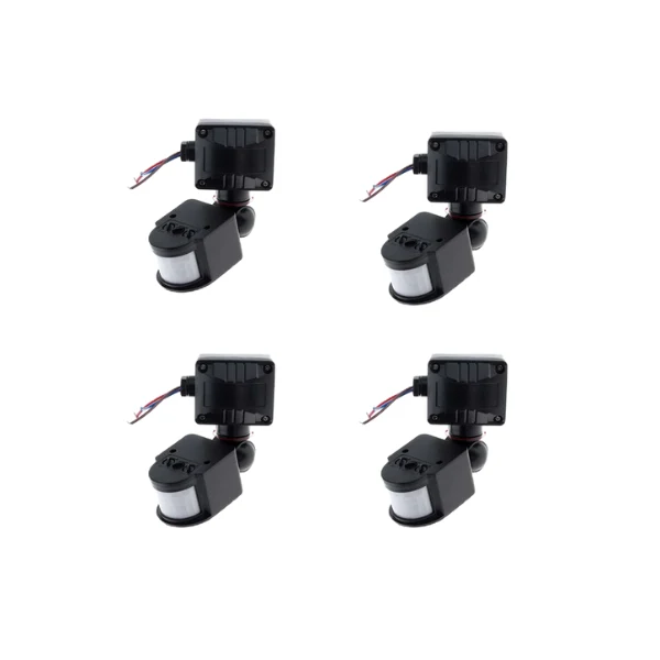*Pack of 4* 220v Outdoor Motion Sensor for outdoor Lighting