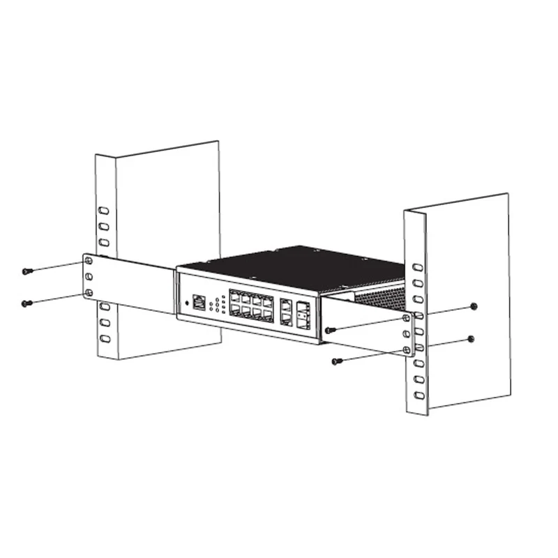 40W (12 V DC Output) Power Supply with Rack-Mounting Kit for DIS-200G-12SW Switch - DIS-200G-RPK40