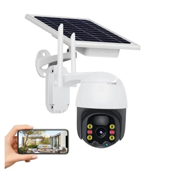 Solar 4G Smart Pan Tilt Camera | Works with a sim card