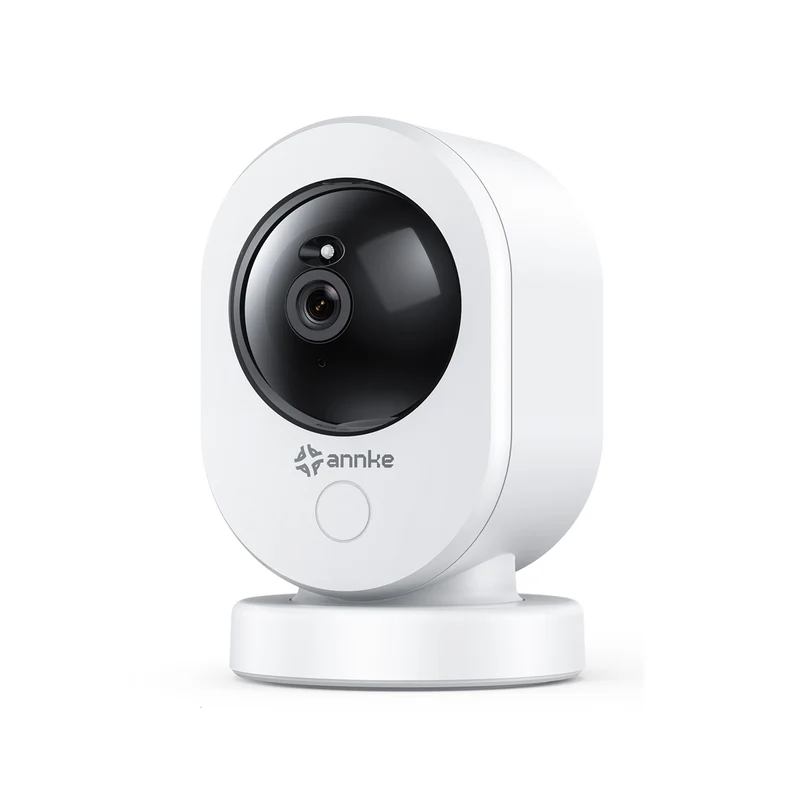 ANNKE 4K(8MP) Caméra Surveillance WiFi Intérieur, 360° Suivi Auto, Sécurité Bébé/Chien/Animaux avec App, WiFi 6 Bi-Bande 2,4/5GHz, Détection IA Humaine, Audio 2-Voies, Compatible Alexa