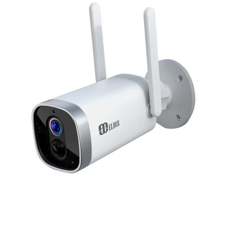Wireless Security Camera Outdoor Battery WiFi 64GB, Wire-Free DIY Smart Home Kit AI Human Detection PIR Motion, Two-Way Talk, Works with Hey Google & Alexa