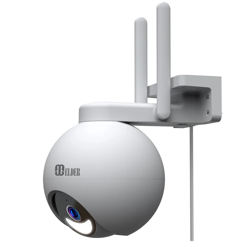 Wireless Security Camera Outdoor PTZ 2K WiFi 32GB, DIY Smart Home AI Human Detection, Spotlight Deterrence & Color Night Vision, Works with Hey Google & Alexa