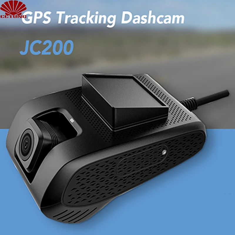 3G Smart Car GPS Tracker Dual Recording Dashcam SOS Live Video View by APP for Commercial Fleet