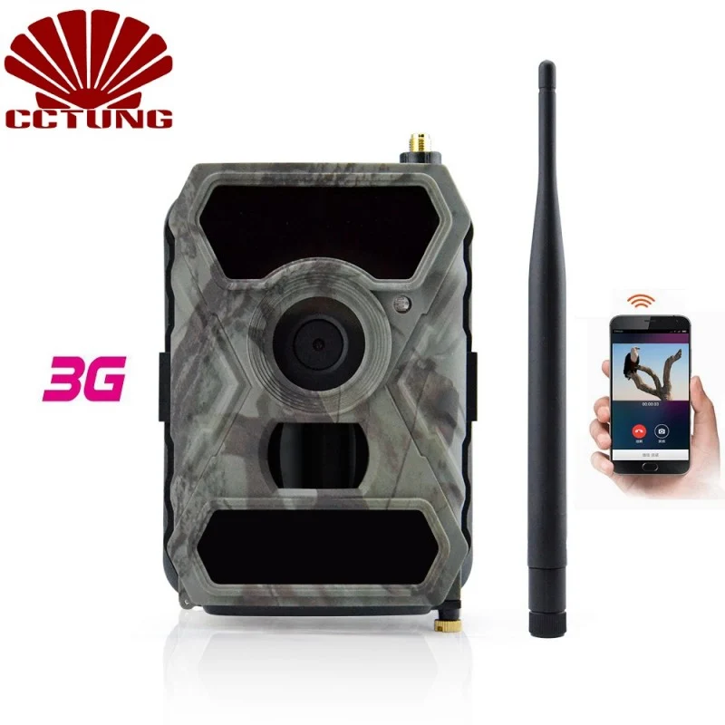 3G Mobile Hunting Camera with 12MP HD Photo & 1080P Live Image Video Recording with Free Mobile APP