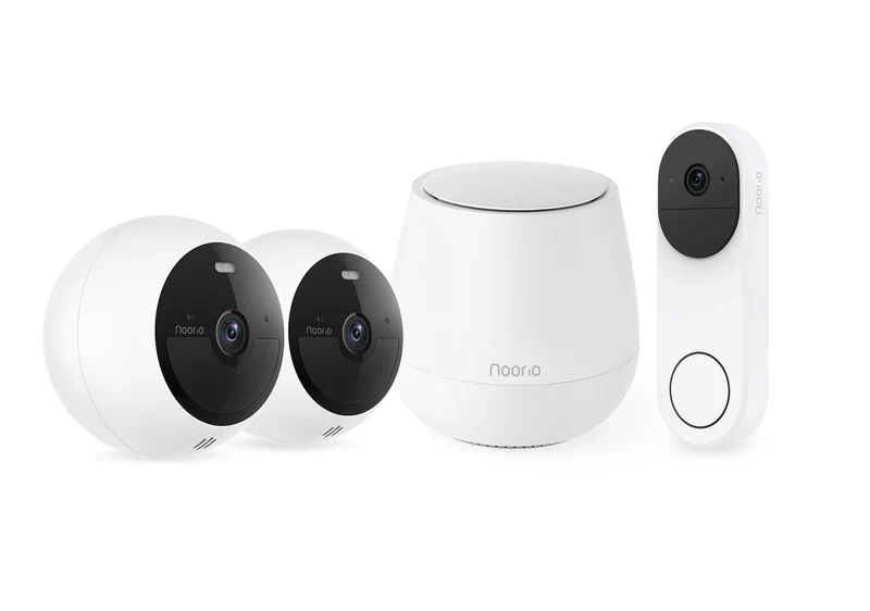 Noorio B200 Cam + Video Doorbell D110 Security System