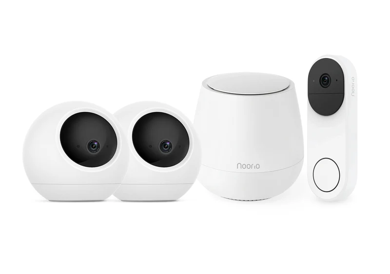 Noorio D110 Cam + PTZ Plug-in Cam T110 Security System