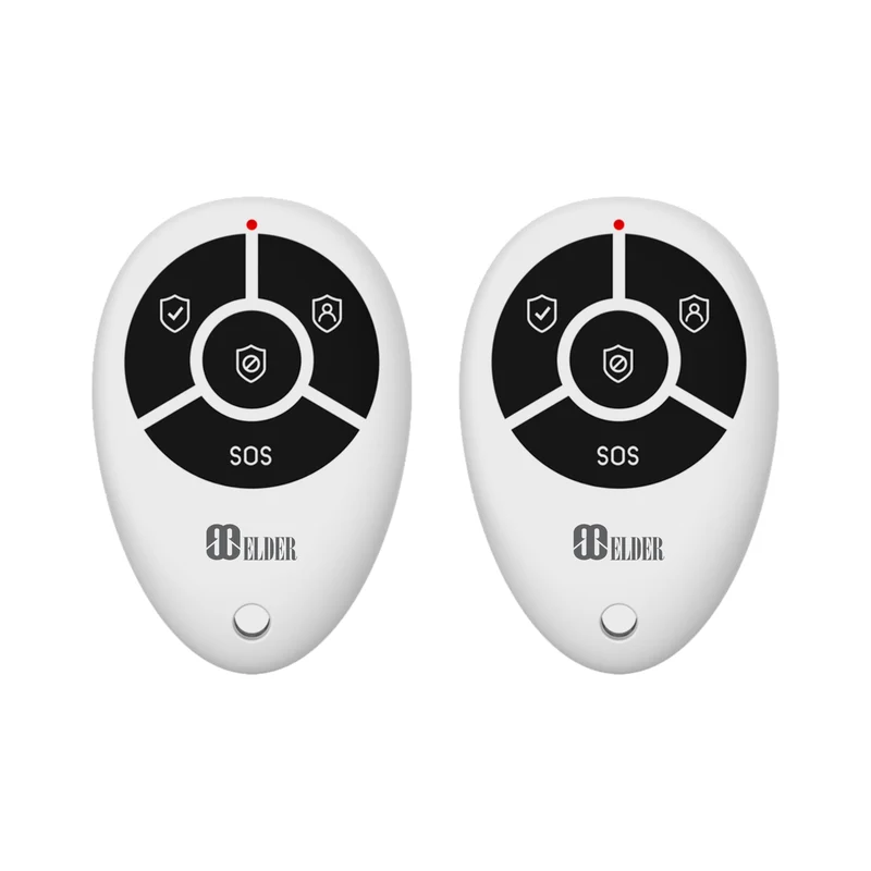 Remote Control x2 Pack Add-On for Elder Alarm System Security and Smart Home Automation