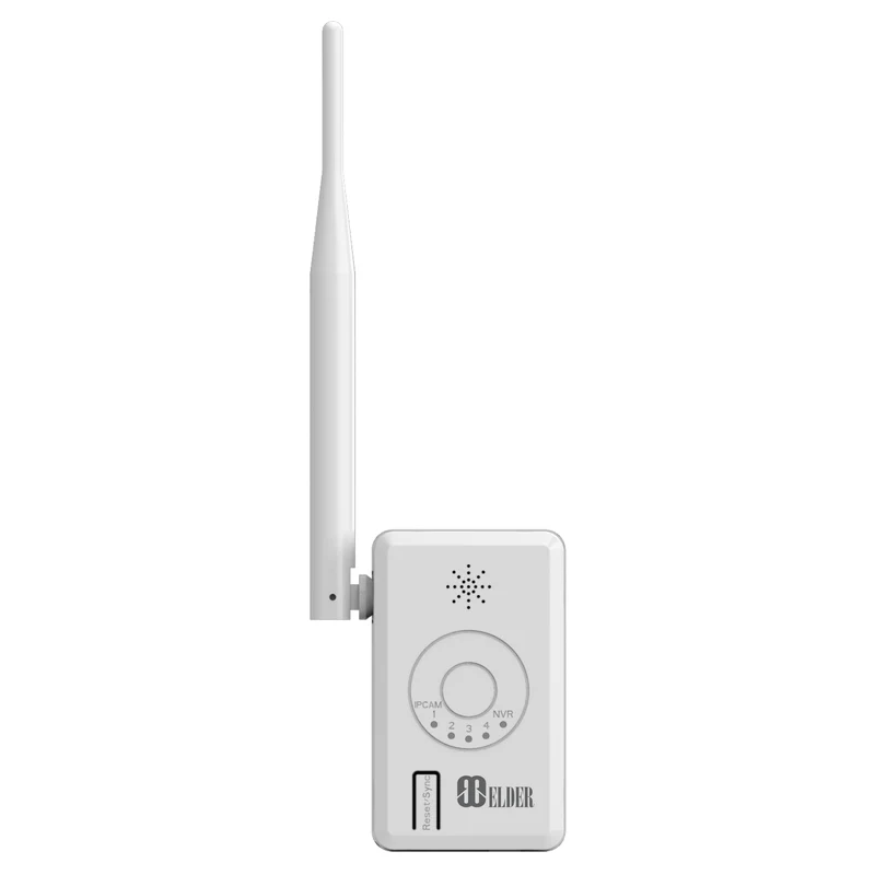 Elder WiFi Repeater for IP Security Cameras, Wi-Fi Range Extender for Wireless Surveillance Camera Up to 4 Cameras, WiFi Bridge Signal Booster