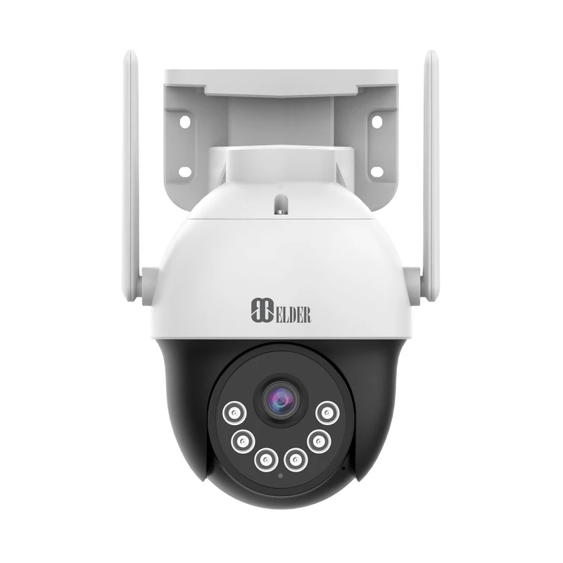 Elder 4K PTZ Security Camera WiFi Add-on Semi Wireless Outdoor Color Night Vision, IP Surveillance CCTV