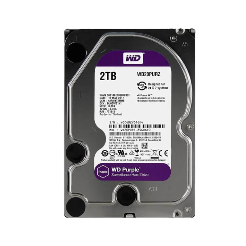 Western Digital Surveillance 2TB 3.5" SATA Hard Drive
