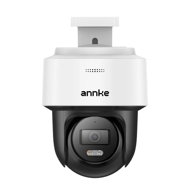 CPT800 - Caméra de Surveillance PT Mini PoE 4K, Vision Nocturne à Lumière Double Intelligente, Panoramique à 345° et Inclinaison à 80°, Détection Humaine et Suivi Automatique Lite, Audio Bidirectionnel, Résolution 3842x2160@20fps