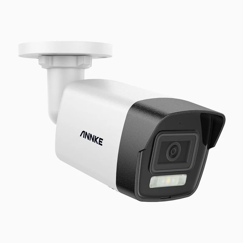 C500P - Caméra de Surveillance extérieure PoE 3K, vision nocturne en couleur et infrarouge, 3072 × 1728 à 20 ips, Détection des personnes et des véhicules, Audio bidirectionnel, IP67
