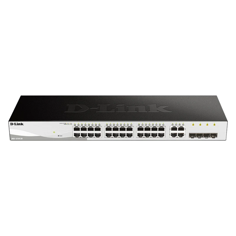 28-Port Gigabit Smart Managed Switch - DGS-1210-28