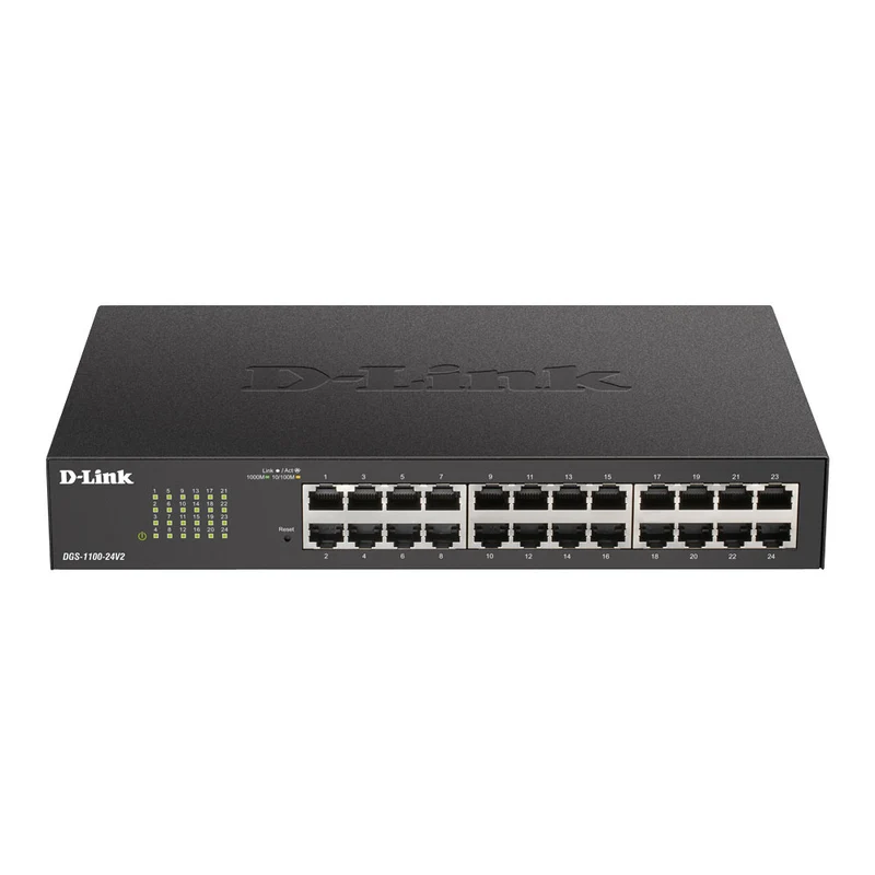 24-Port Gigabit Smart Managed Switch - DGS-1100-24V2