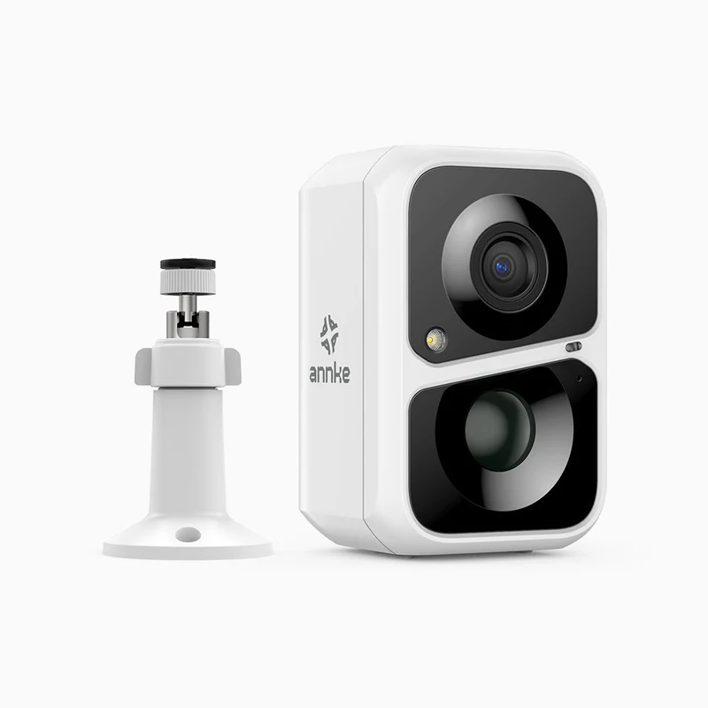 Custos - Caméra de sécurité extérieure 3MP WiFi Batterie à énergie solaire, batterie rechargeable 4400 mAh, sirène et alarme stroboscopique, audio bidirectionnel, cloud et max. Stockage local de 128 Go, fonctionne avec Alexa