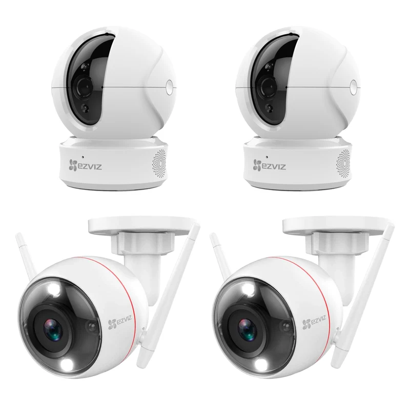 Ezviz Camera 2K WiFi Pan & Tilt Wireless Security Camera Outdoor, Smart Home AI Human Detection & DIY Kit Auto Tracking, Spotlight Color Night Vision & Two-Way Audio