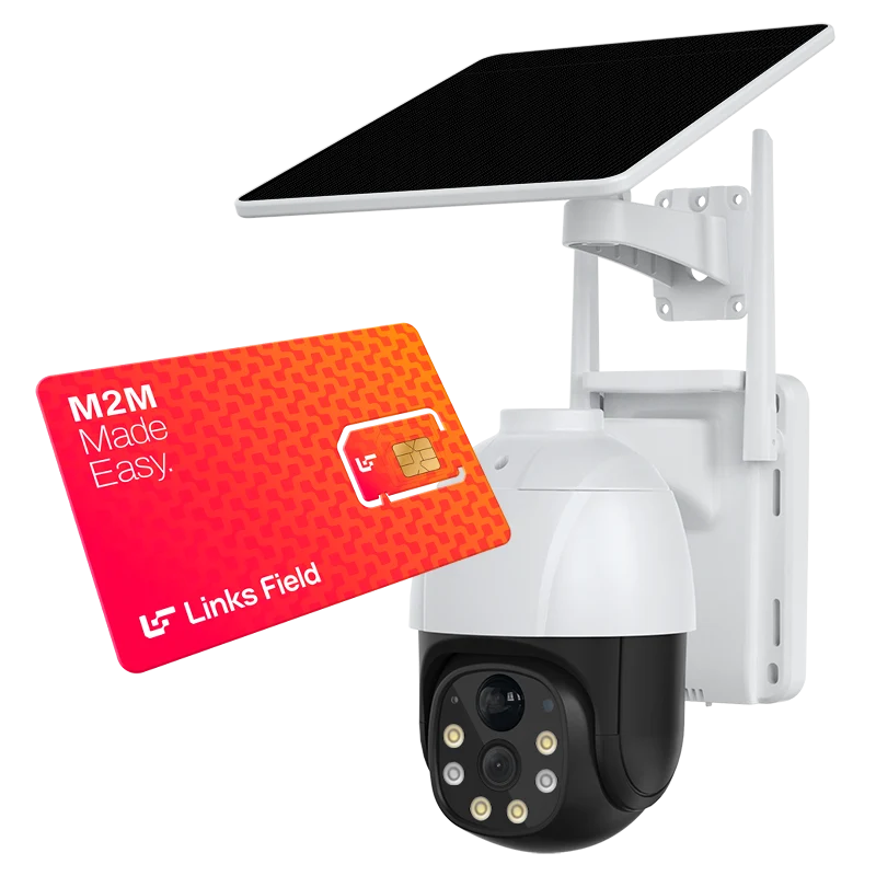 4G, Wireless, Outdoor, Solar Powered Security Camera with 6GB Data SIM Included