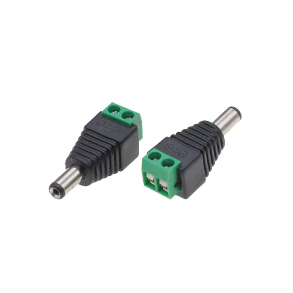 100 x DC plugs with terminals