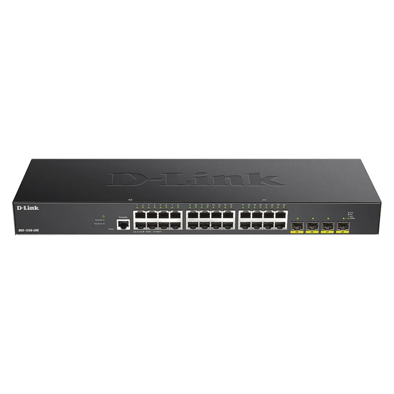 28-Port 10-Gigabit Smart Managed Switch - DGS-1250-28X