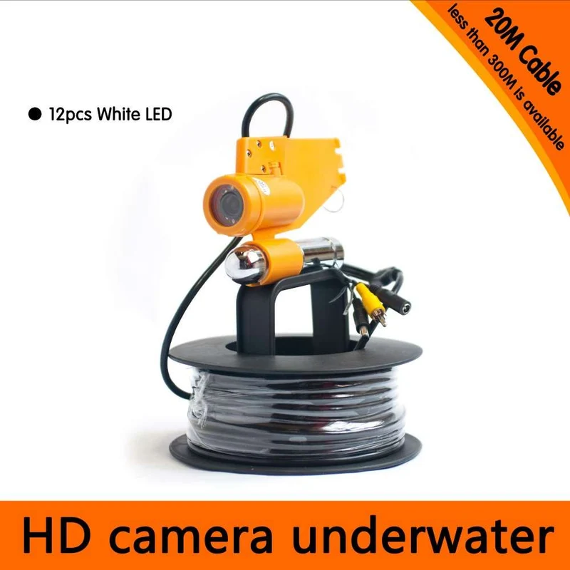 CR-006 20-100Meters AHD Underwater Camera with Cable Rolls and Single Lead Rodes