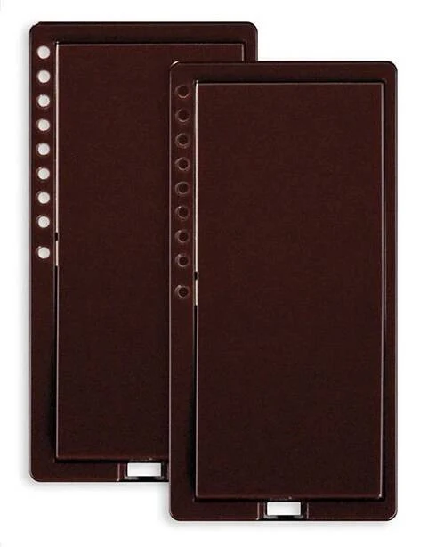 Insteon Brown Colour Change Kit for 2477D Dimmers, 2 Pack (2400BR)