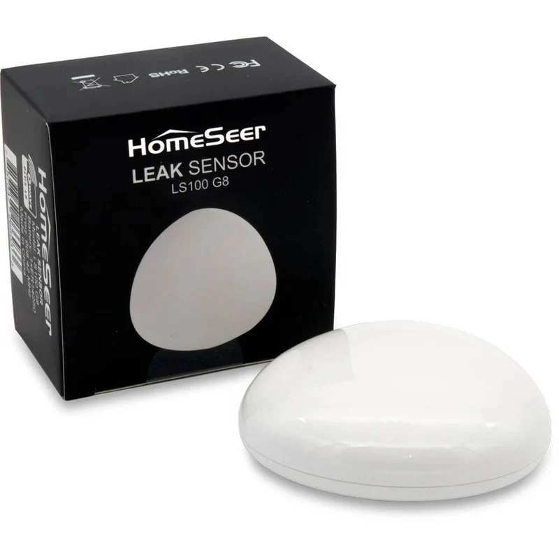 HomeSeer G8 Z-Wave Plus Long Range Water Leak Sensor (LS100-G8)