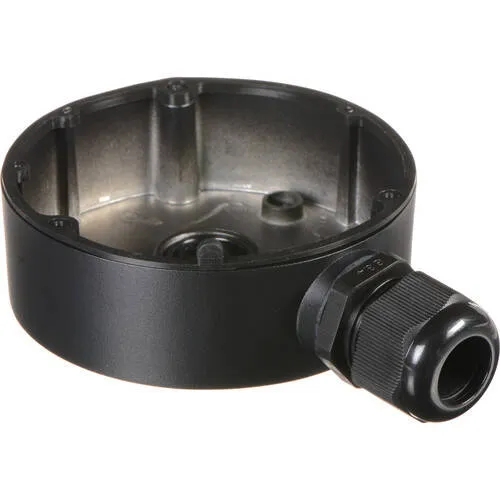 Hikvision Bracket, Conduit Base, 110mm, Black (DS-1280ZJ-DM18(Black) (CB110B)