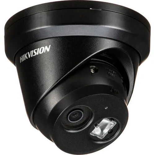 Hikvision IP Network AcuSense Turret Camera, 4MP, IR, 2.8mm, Black (DS-2CD2343G2-IU-2.8MM-B)