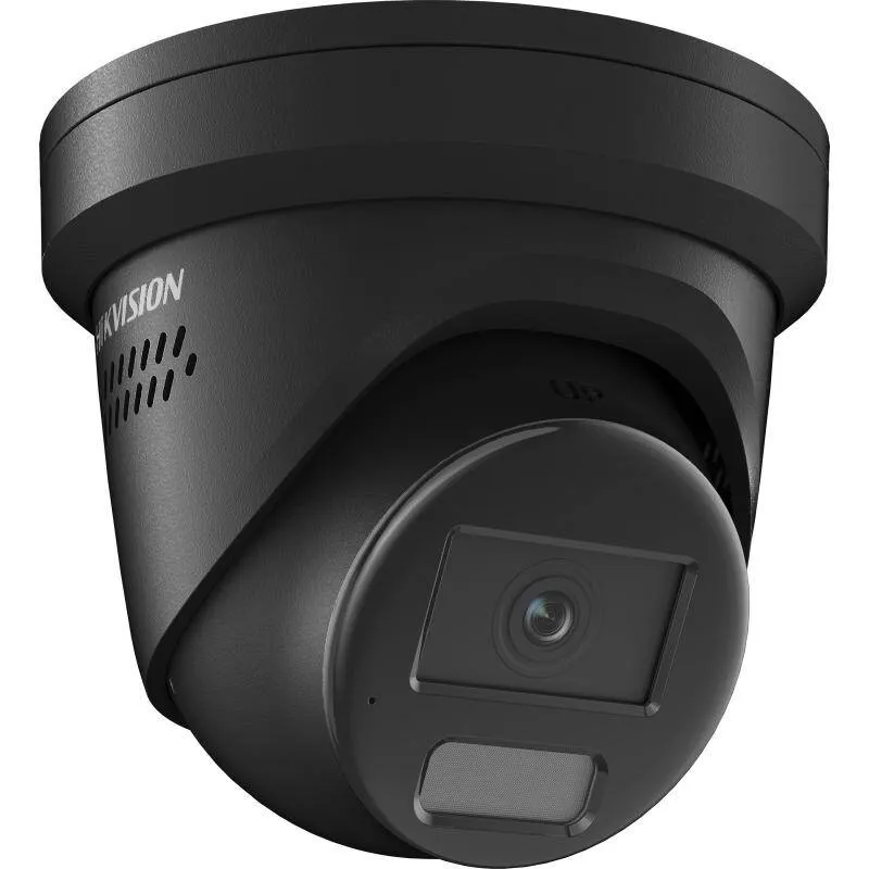 Hikvision Smart Hybrid Light, ColorVu Turret Camera, 4MP, 2.8mm, Black (DS-2CD2347G2H-LISU/SL 2.8MM(BLACK))
