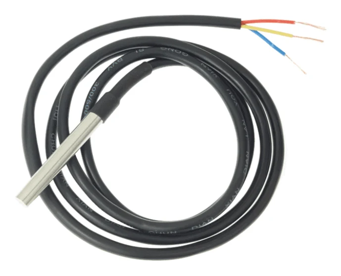 Shelly DS18B20 Temperature Probe with 3 FT / .9 M Lead (SHELLY-DS18B20)