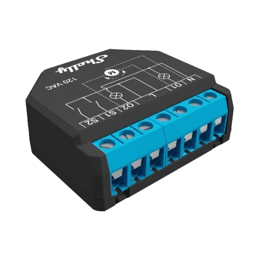 Shelly Plus 2 PM UL WiFi 2 Channel Smart Relay with Power Metering (SHELLY-PLUS2PM-UL)