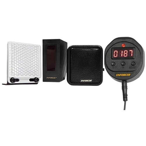 Seco-Larm Entry Alert, Wired Door Chime Photobeam People Counter Kit (E-931CS22RR-CNT)