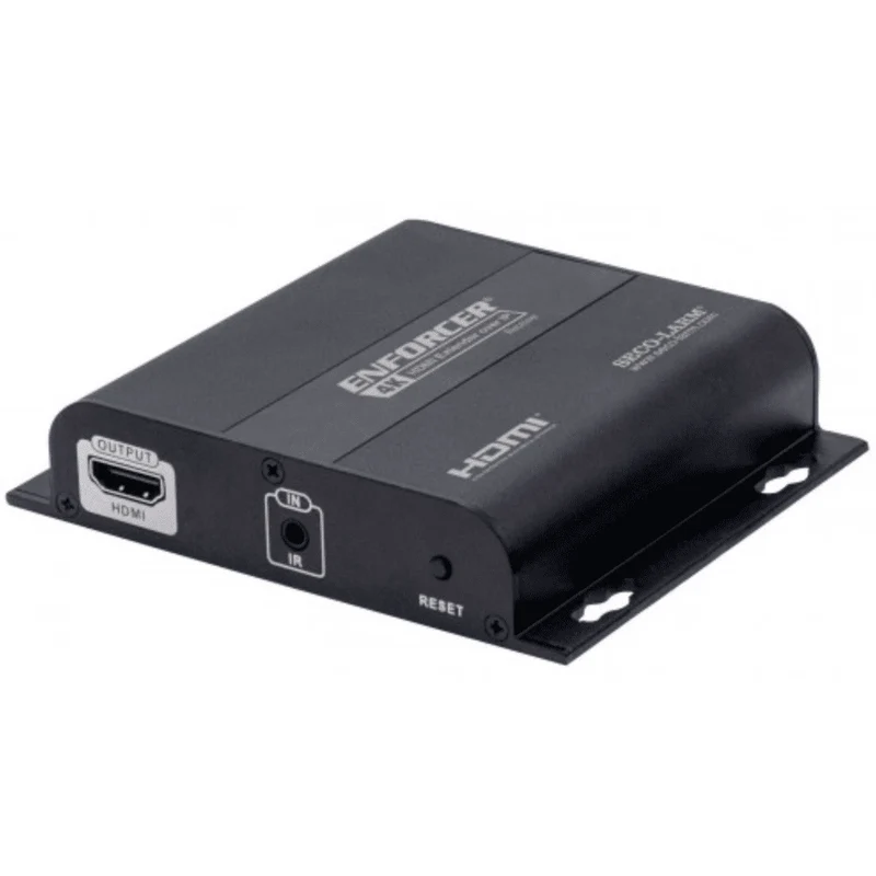 Seco-Larm HDMI Extender over IP, Receiver, UTP Cat5e/6, 4K up to 150m (393ft) (MVE-AHMPM-41NRQ)