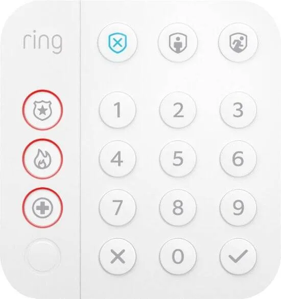 Ring Alarm Wireless Keypad, Gen 2 (4AK1SZ-0EN0)