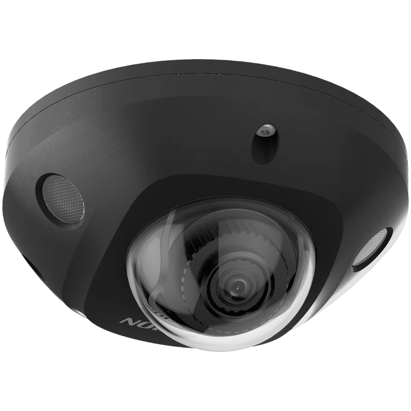Hikvision IP Network Mini Dome AcuSense Camera, Mic, IK08, 4MP, 2.8mm, Black (DS-2CD2543G2-ISB-2.8MM)