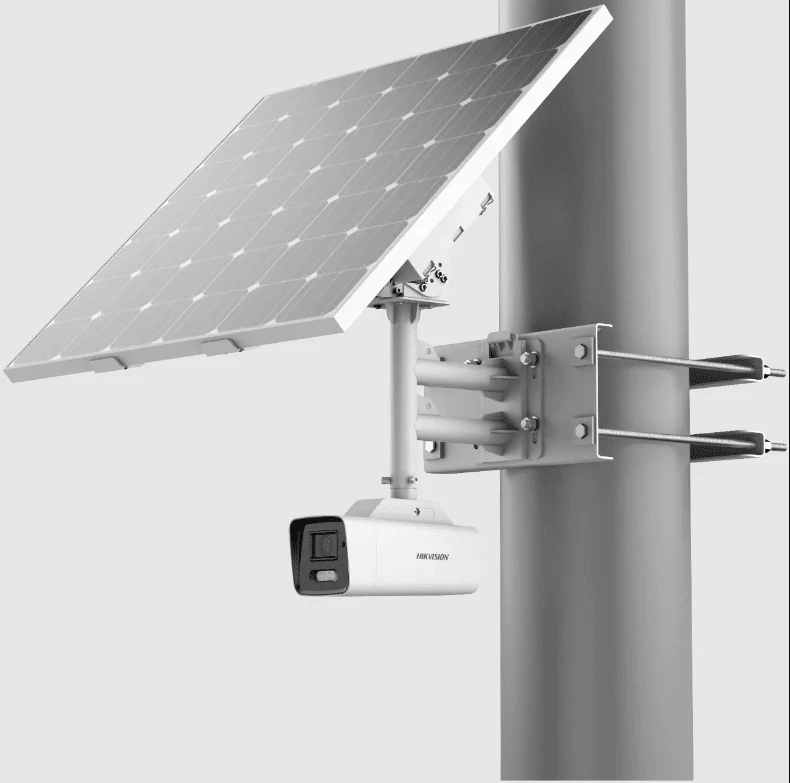 Hikvision ColorVu 8MP 4K Solar Powerd 4G Cellular Camera Kit, 2.8mm Lens (DS-2XS6A87G1-LS/C36S80-2.8MM)