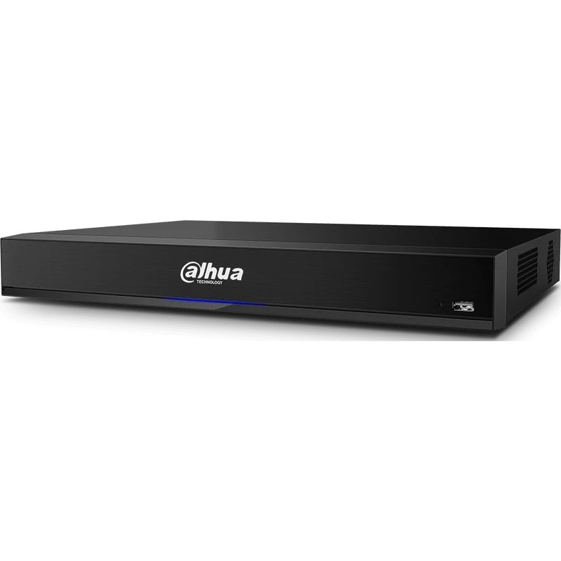 Dahua 8CH Analytics+ Pentabrid XVR H.265 4K Pro 1U 2 SATA Bays, 4TB (X82R2A4)
