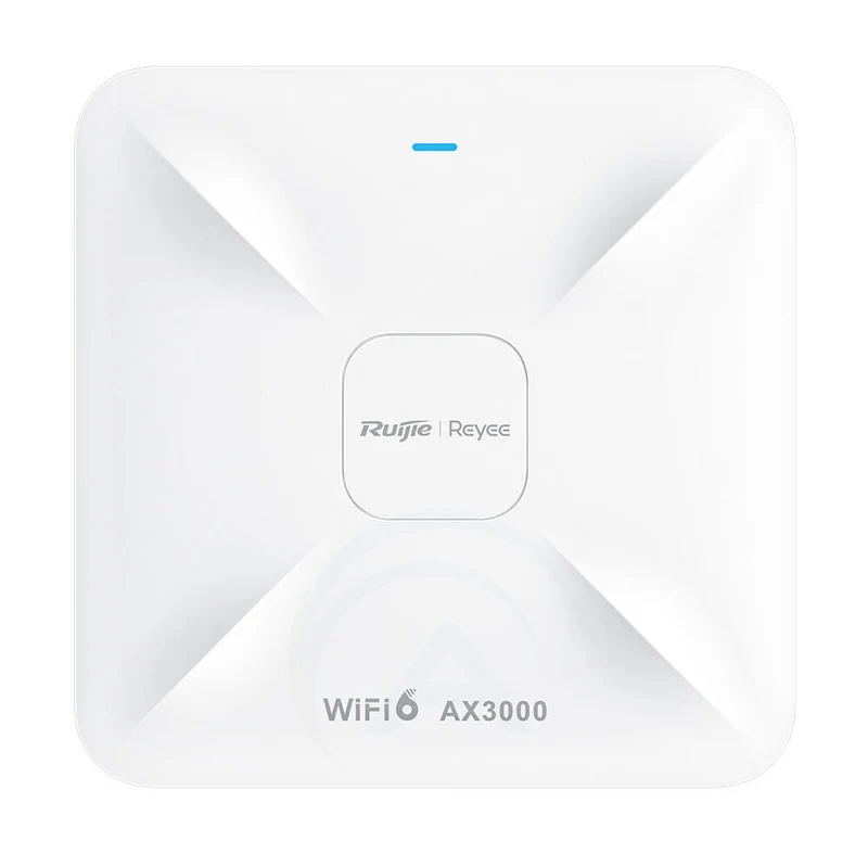 Reyee Cloud Managed Smart Wi-Fi 6 AX3000 Indoor Wireless Access Point, PoE (RG-RAP2260)