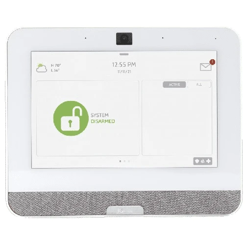 Qolsys IQ Panel 4 with Alarm.com AT&T LTE, PowerG and 319.5 MHZ (Open Box) (IQP4004-OB)
