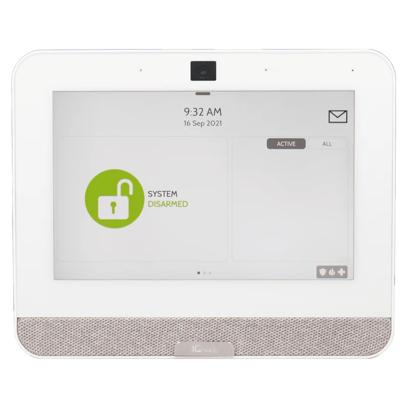 Qolsys IQ Panel 4 with Alarm.com Telus LTE, PowerG and 345 MHz (IQP4009)
