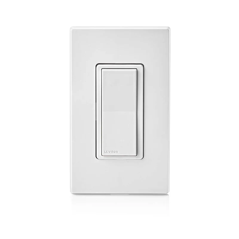 Leviton Decora Smart 2nd Gen WiFi Switch works with Alexa,Google,HomeKit,Matter (D215S-1BW)