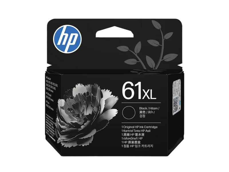 HP 61XL C0PA4AA High Yield Original Ink Cartridge - Black